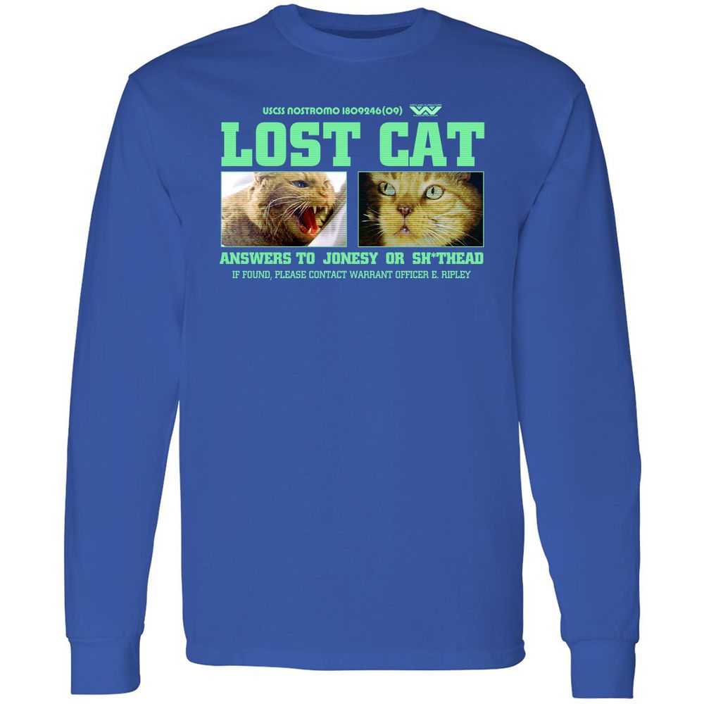 Long Sleeve T-Shirt - LBY2UQNJ - Royal - 8