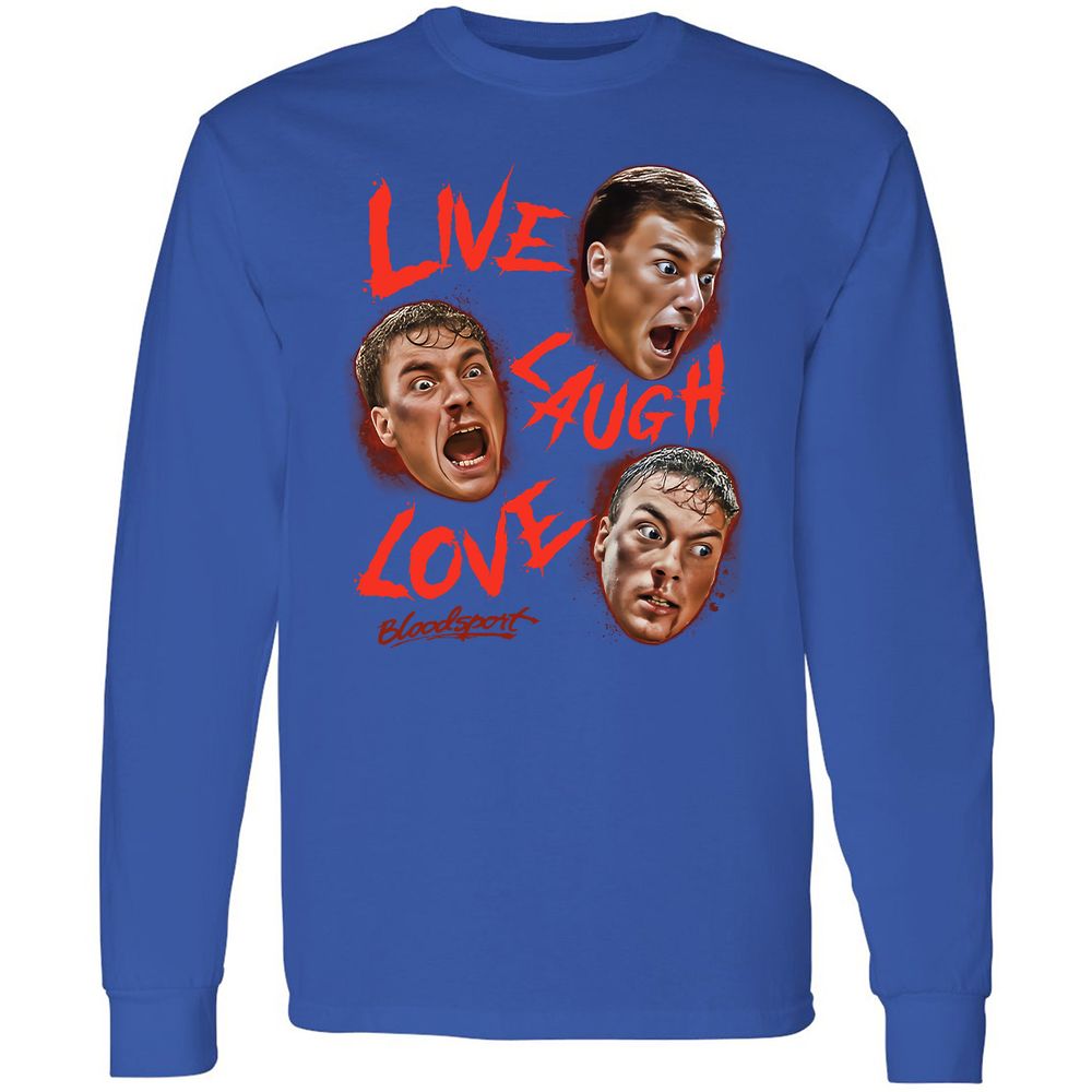 Long Sleeve T-Shirt - S712UXF5 - Royal - 8