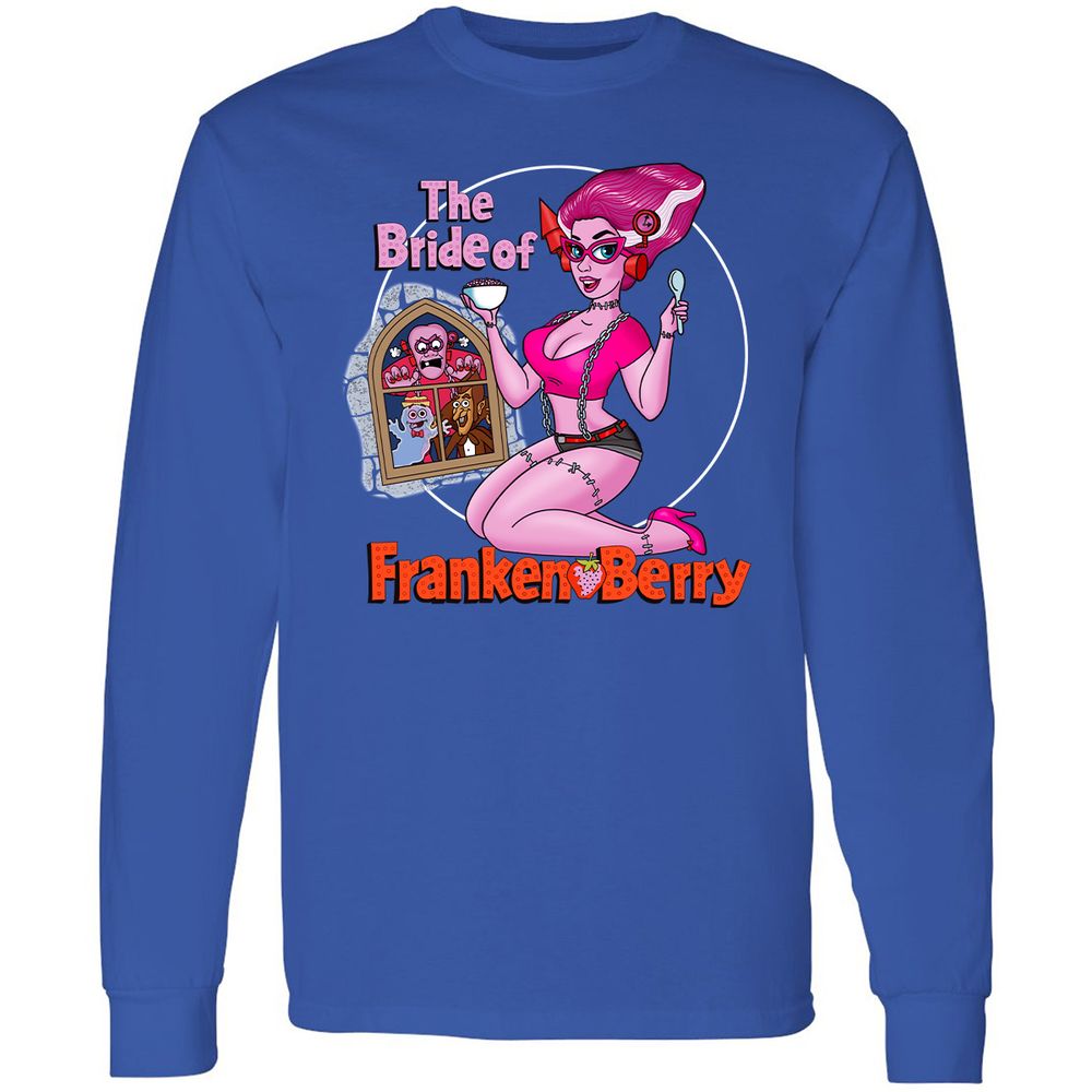 Long Sleeve T-Shirt - W2PG7KKV - Royal - 8
