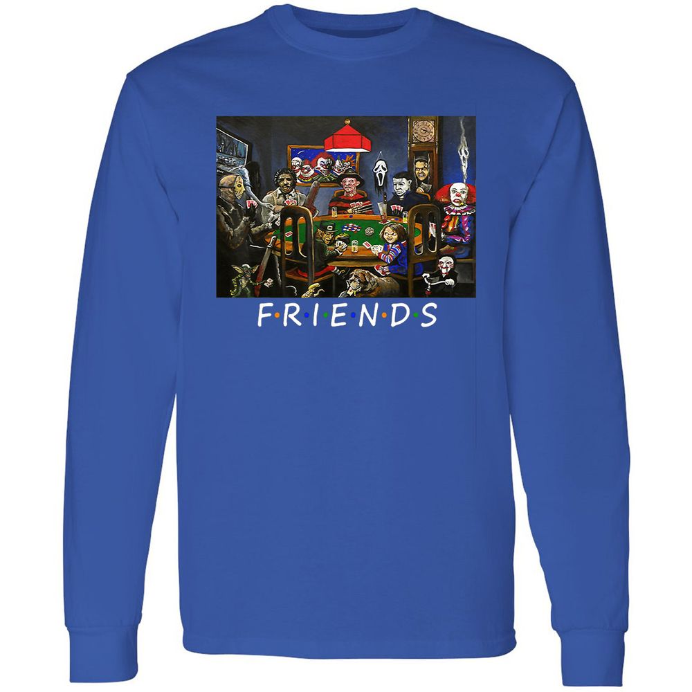 Long Sleeve T-Shirt - GK1MUKER - Royal - 8