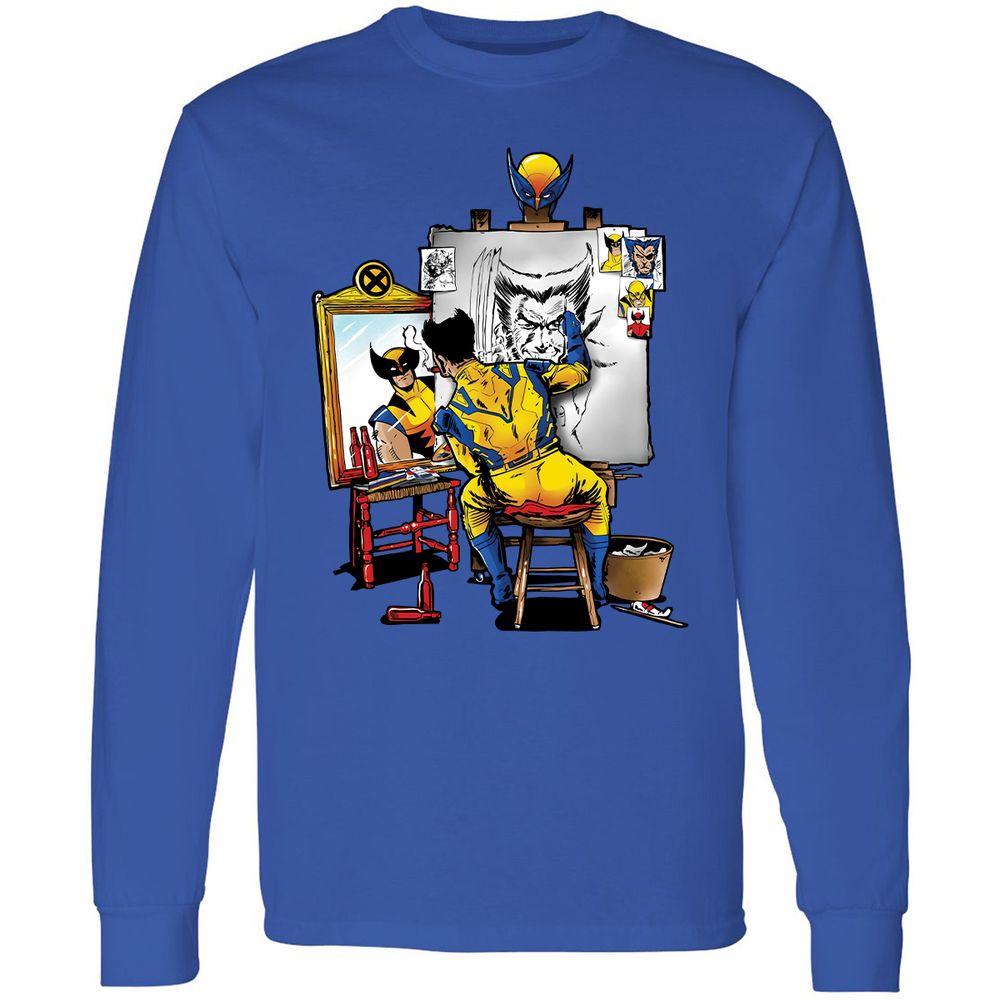 Long Sleeve T-Shirt - CYDXTDPL - Royal - 8