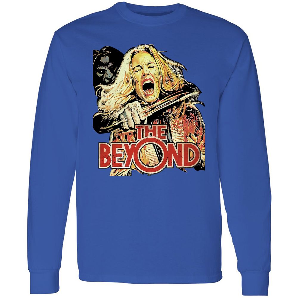 Long Sleeve T-Shirt - UZGZ61GX - Royal - 8