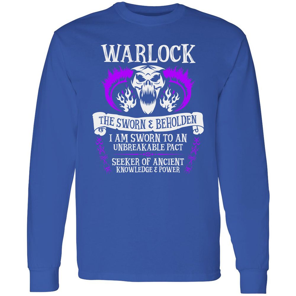 Long Sleeve T-Shirt - ZCLGG6TQ - Royal - 8