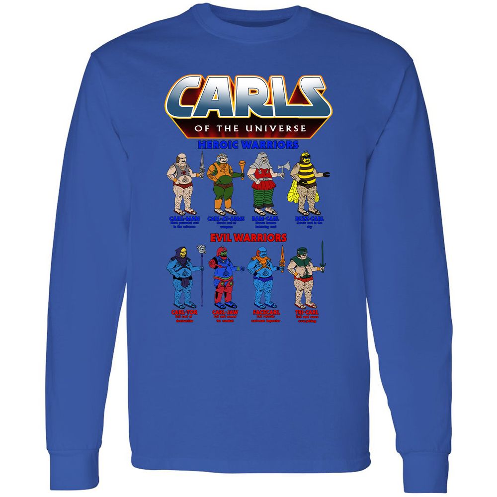 Long Sleeve T-Shirt - GAJ4UYEA - Royal - 8