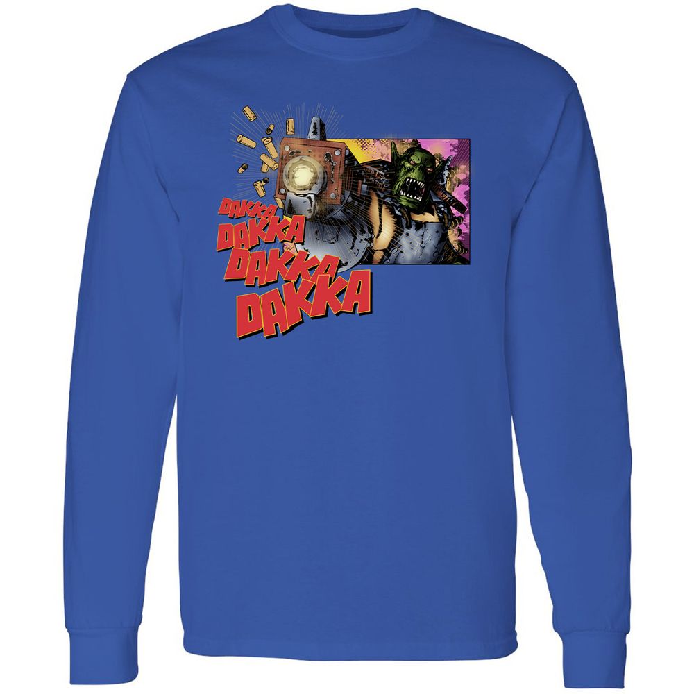 Long Sleeve T-Shirt - 1J9ETXNV - Royal - 8