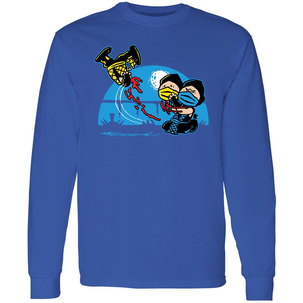 Long Sleeve T-Shirt - J8LB5AKL - Royal - 8