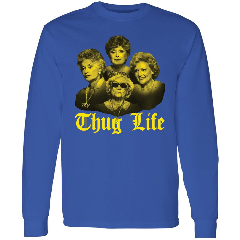 Long Sleeve T-Shirt - 51RQN5FC - Royal - 8