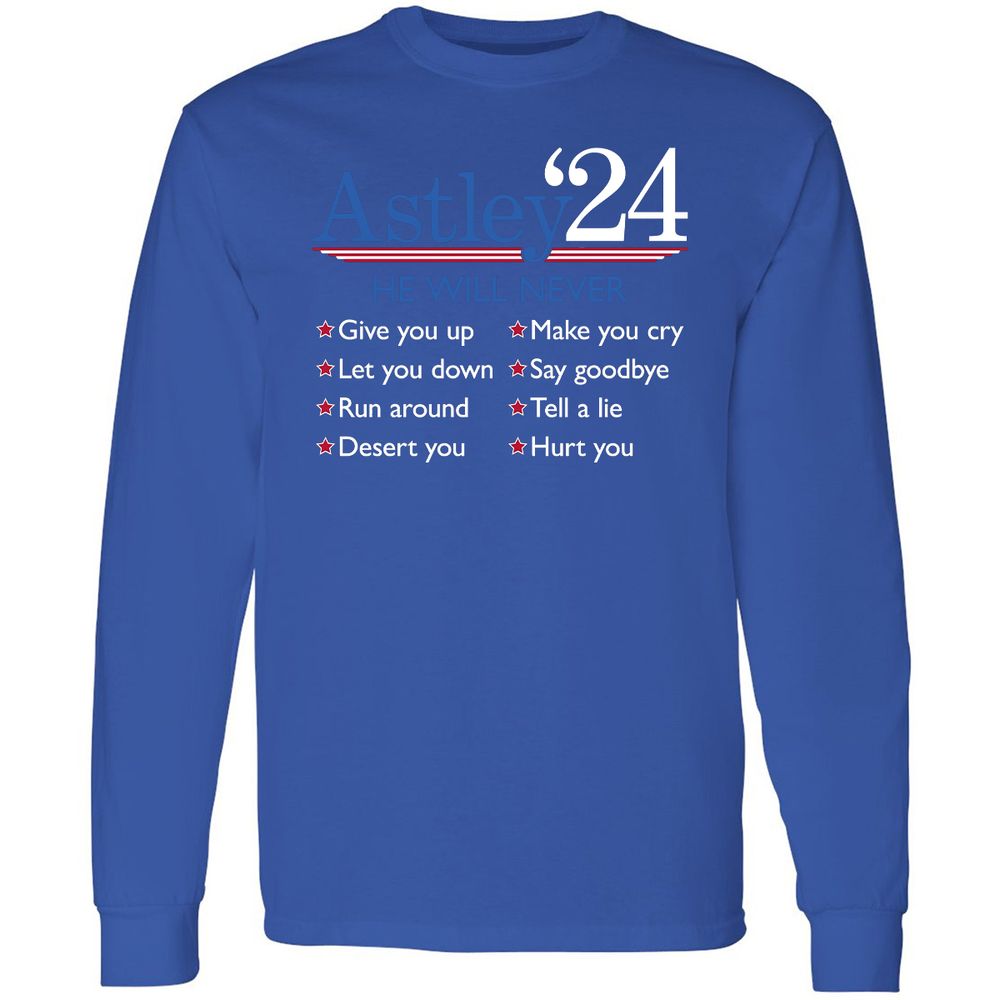 Long Sleeve T-Shirt - DUB4MA86 - Royal - 8
