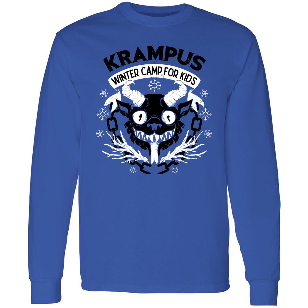 Long Sleeve T-Shirt - 5GJ7RYGJ - Royal - 8