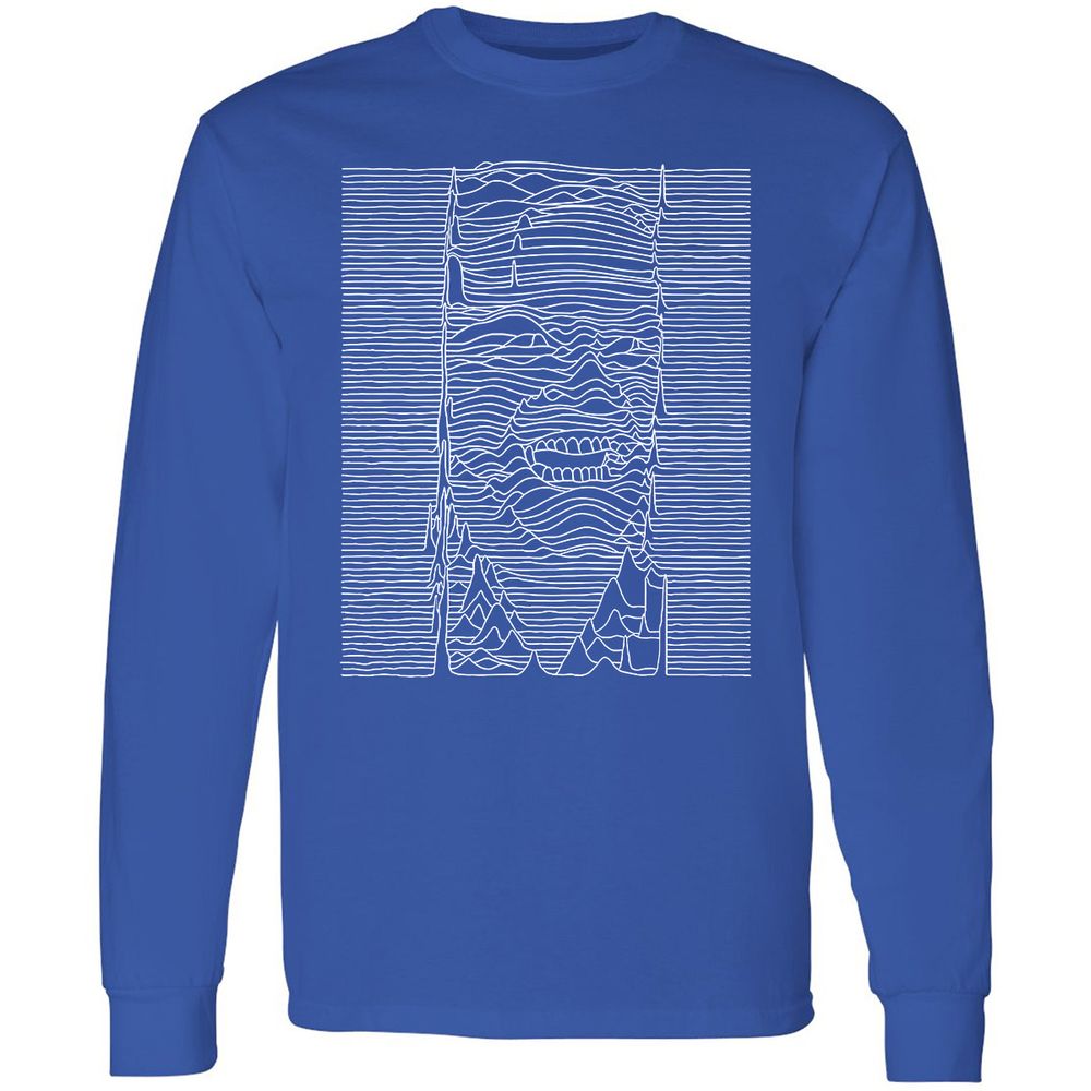 Long Sleeve T-Shirt - XEKU4ACM - Royal - 8