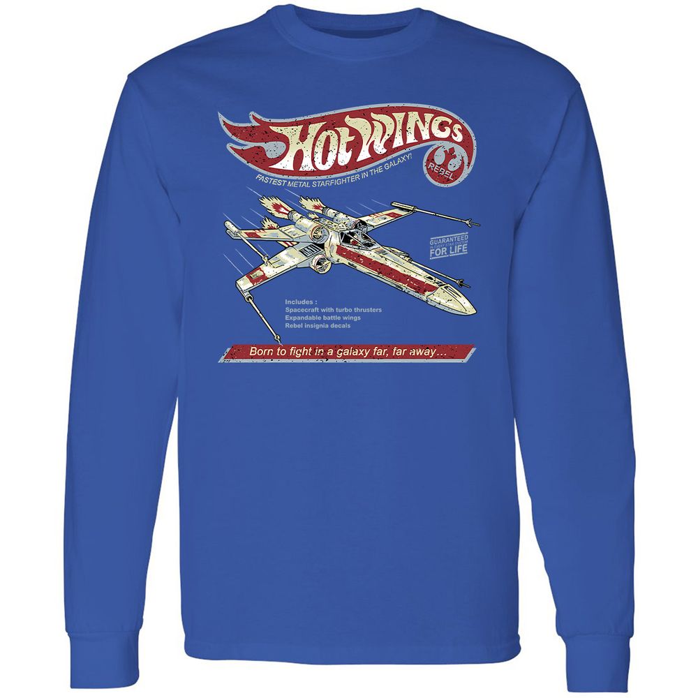 Long Sleeve T-Shirt - EWKNTFVW - Royal - 8