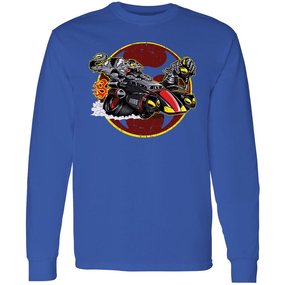 Long Sleeve T-Shirt - 56ETCBNB - Royal - 8