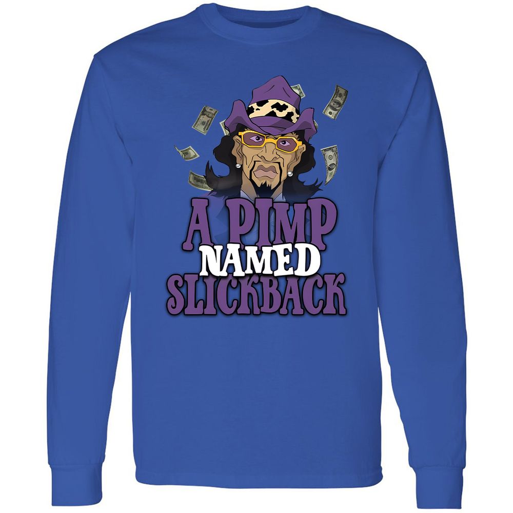 Long Sleeve T-Shirt - AWBBDQG9 - Royal - 8