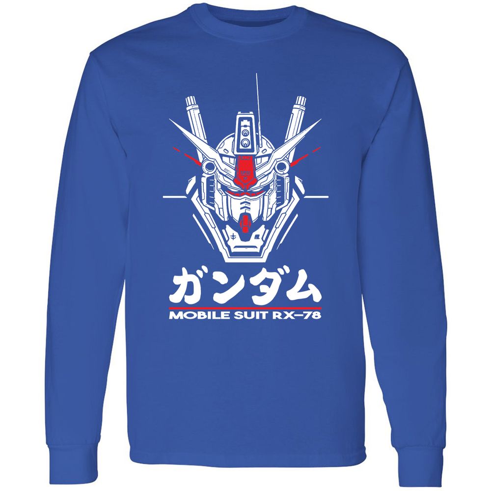 Long Sleeve T-Shirt - YD73WX58 - Royal - 8