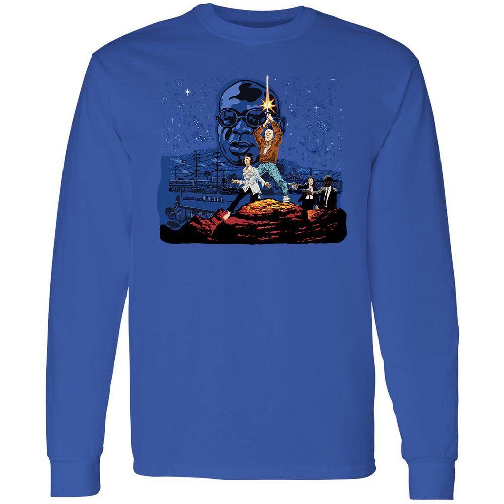 Long Sleeve T-Shirt - 59FX6DPJ - Royal - 8