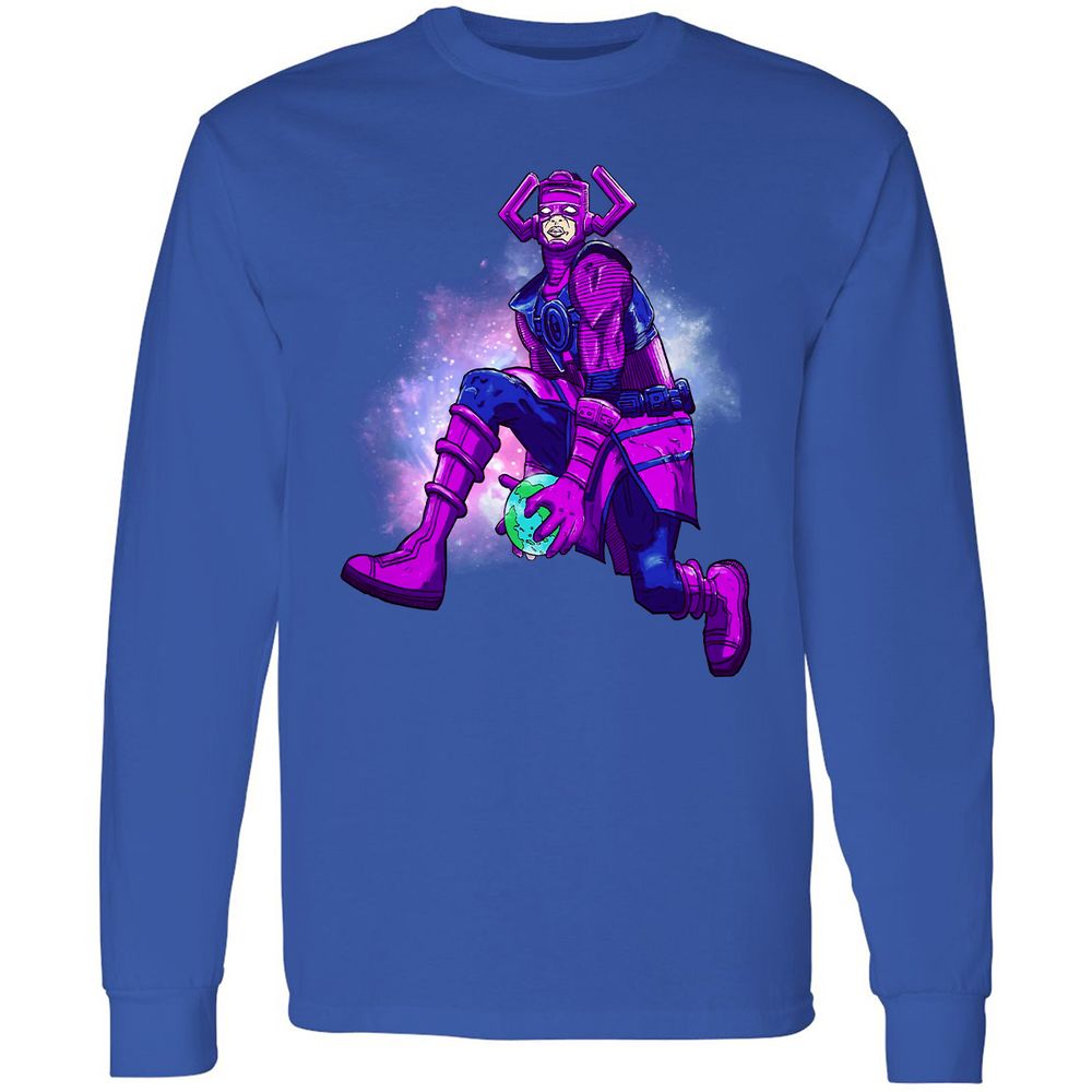 Long Sleeve T-Shirt - A6LGWJ19 - Royal - 8