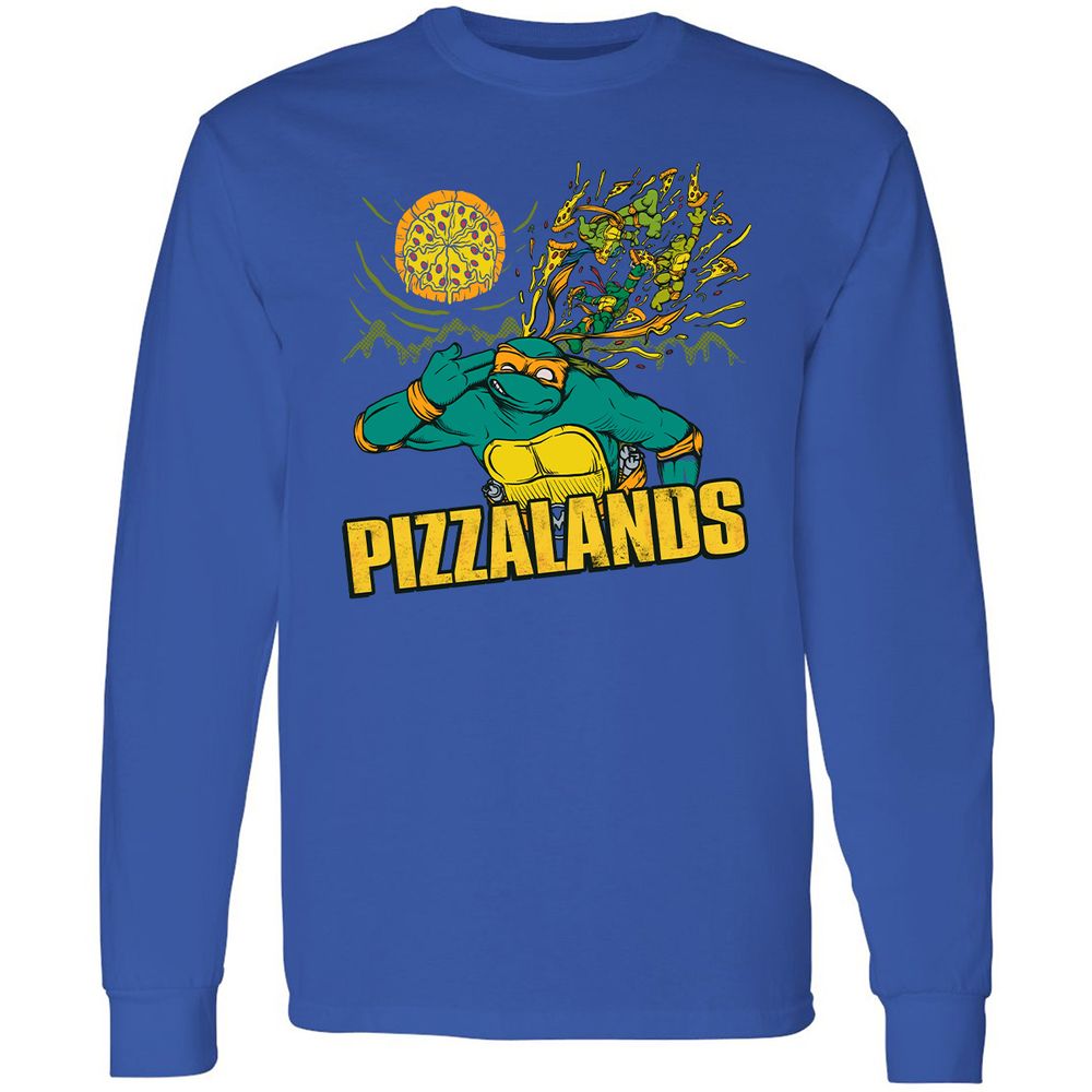 Long Sleeve T-Shirt - U4JZCKJV - Royal - 8