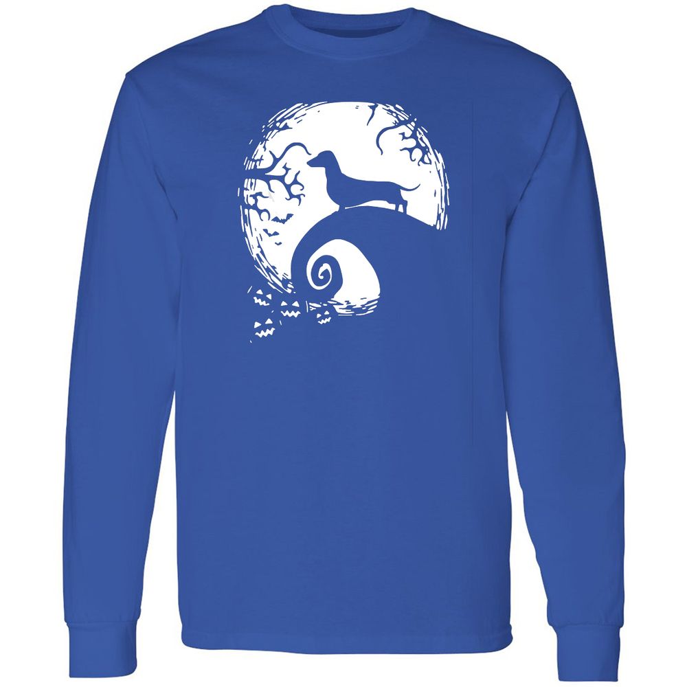 Long Sleeve T-Shirt - 3WVLPXCX - Royal - 8
