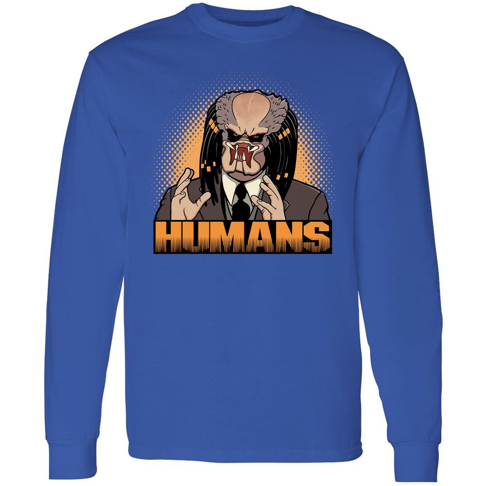 Long Sleeve T-Shirt - 3GALSJ6H - Royal - 8