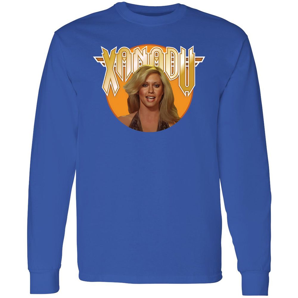 Long Sleeve T-Shirt - CX2BZ6ZG - Royal - 8