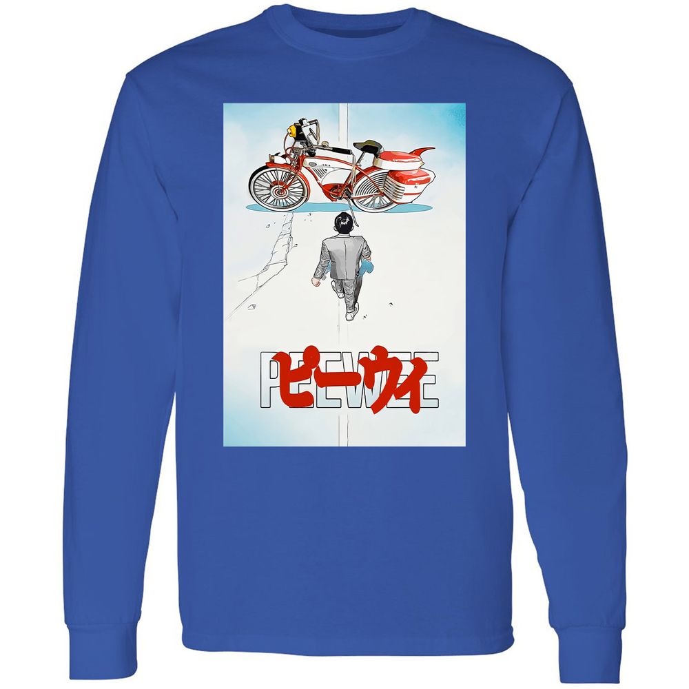 Long Sleeve T-Shirt - ZZNLGM2V - Royal - 8