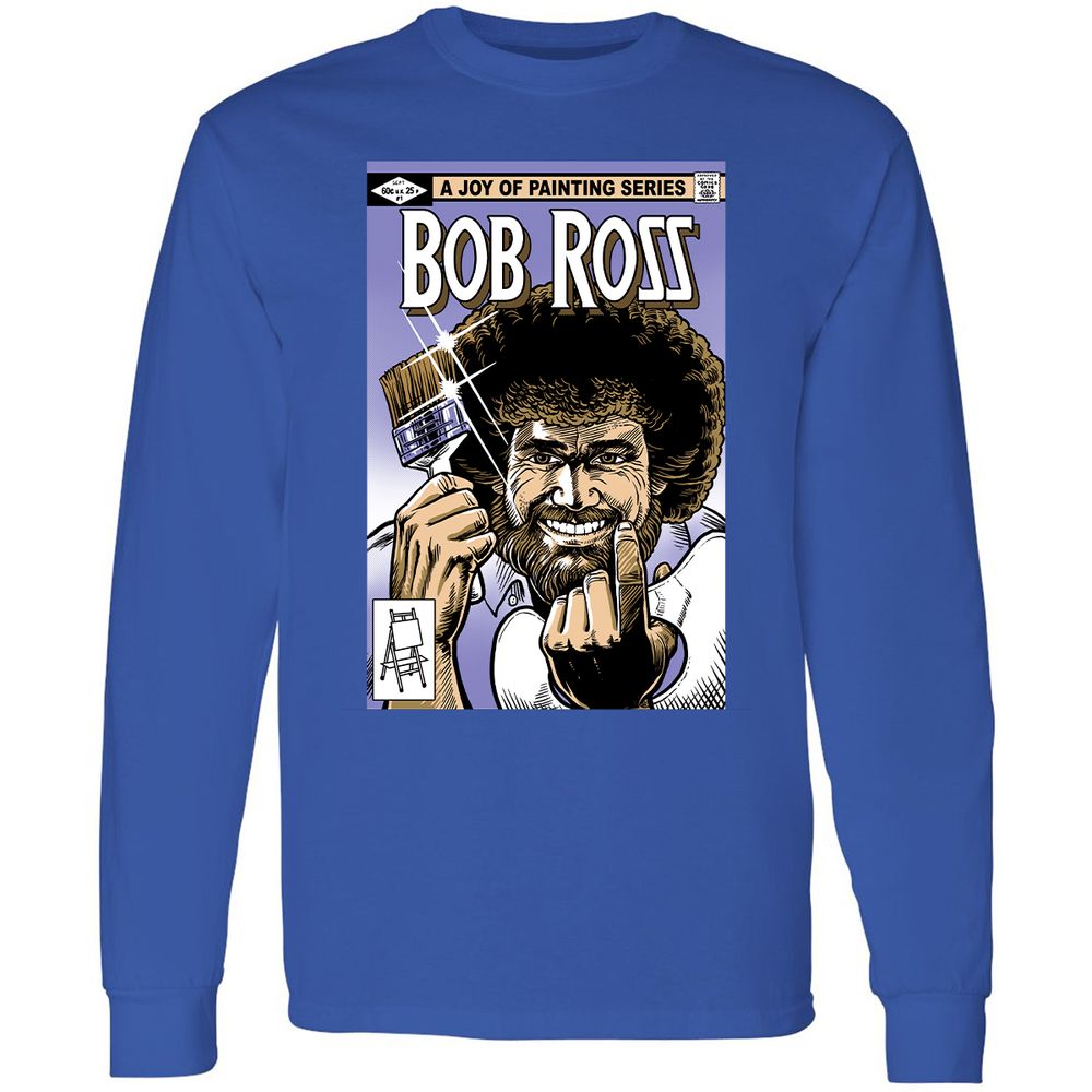 Long Sleeve T-Shirt - 2BLZ314Q - Royal - 8