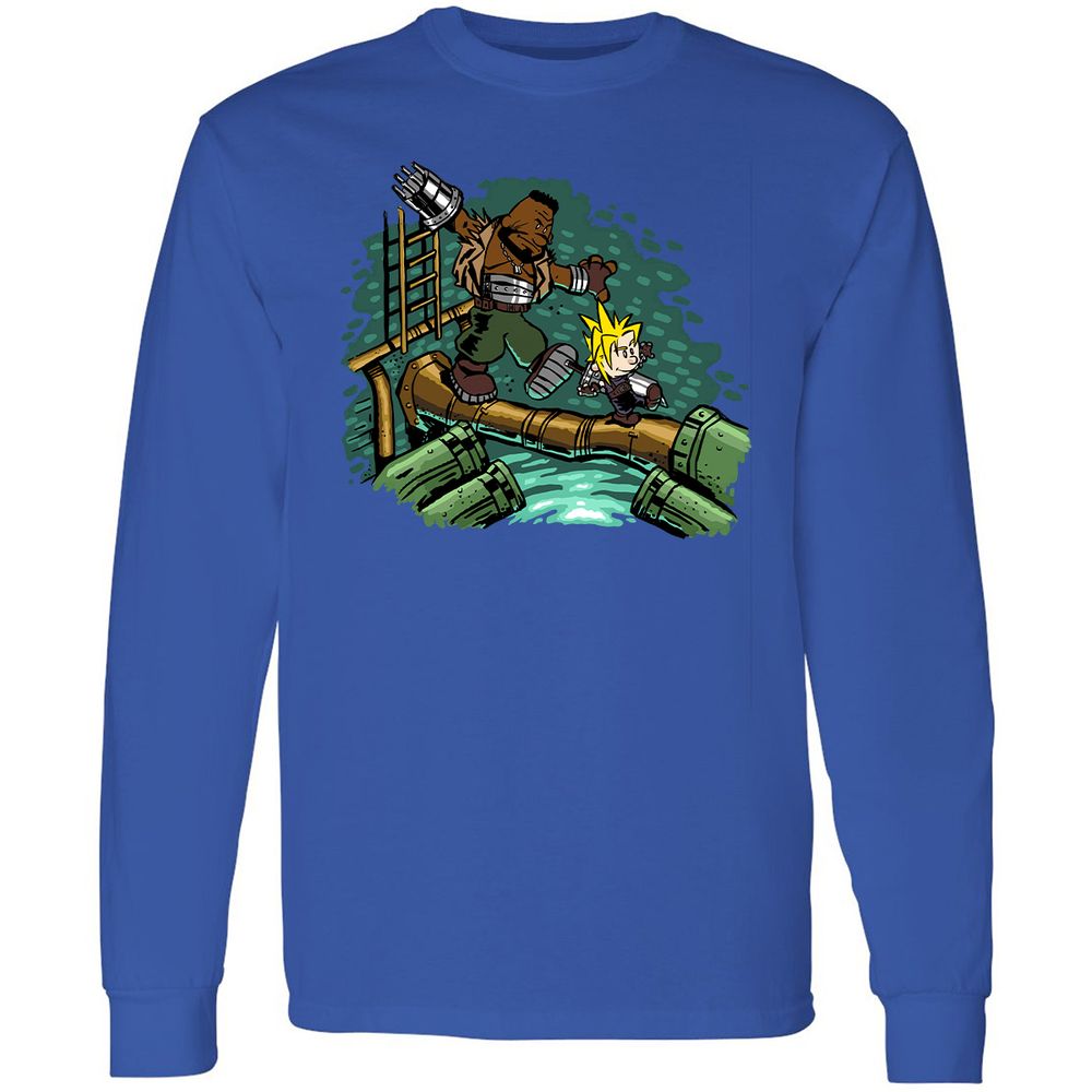 Long Sleeve T-Shirt - 4ZWFUU8Z - Royal - 8