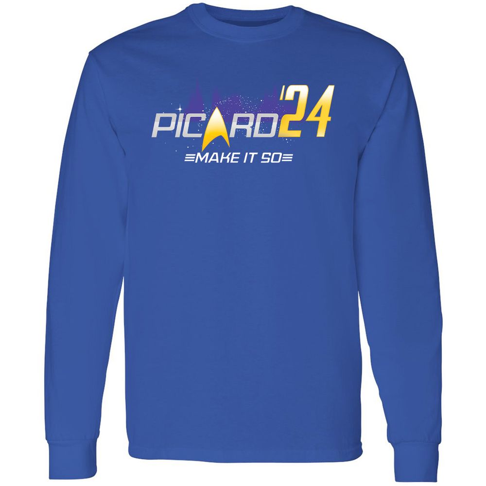 Long Sleeve T-Shirt - 2Q7RZXZM - Royal - 8