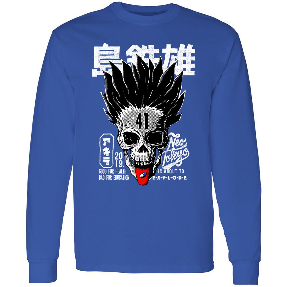 Long Sleeve T-Shirt - LEGYD2K7 - Royal - 8