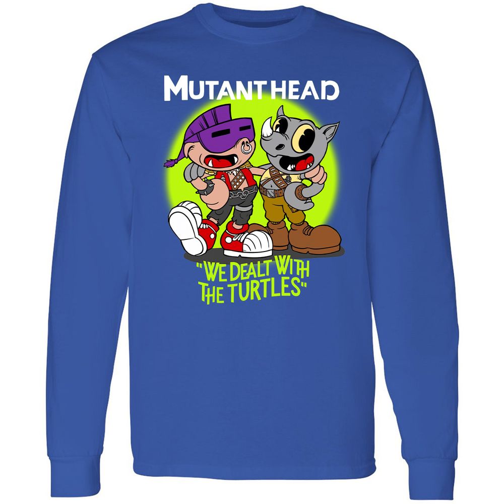 Long Sleeve T-Shirt - 6NU83VKB - Royal - 8