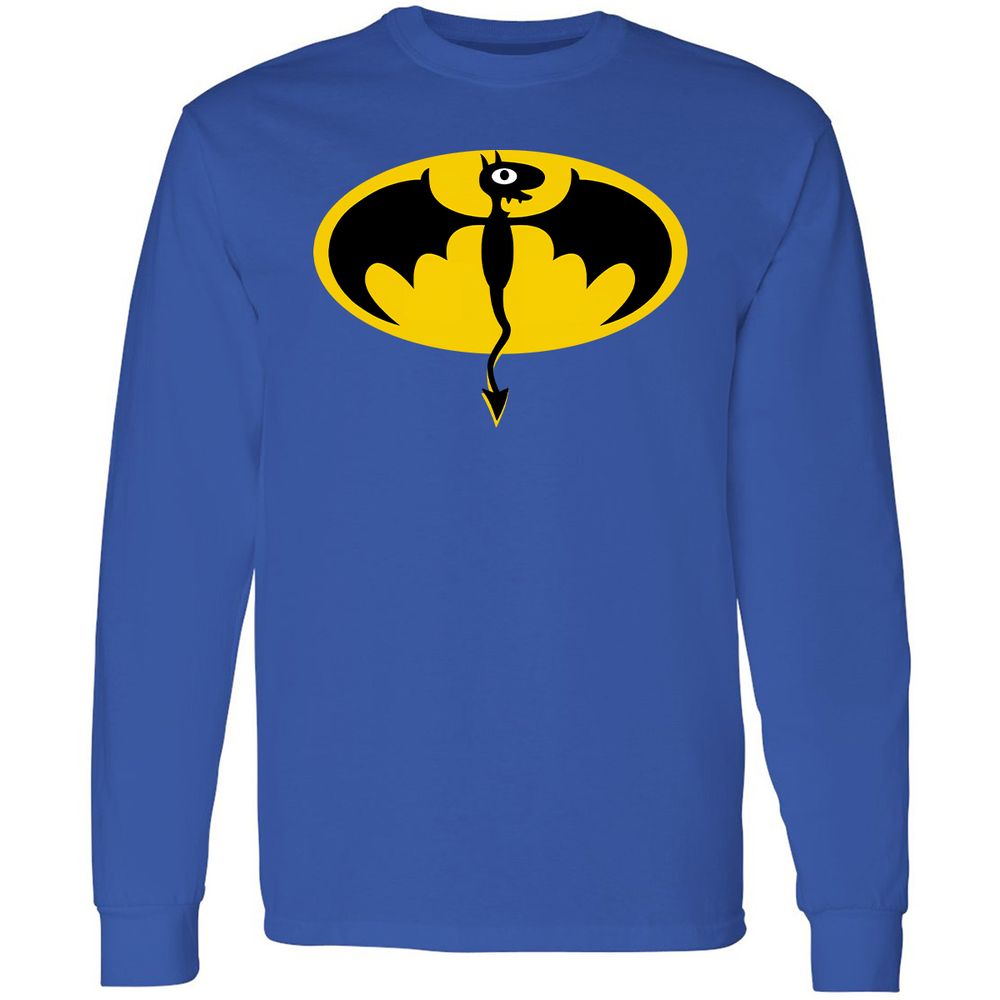 Long Sleeve T-Shirt - U9F4CDBQ - Royal - 8