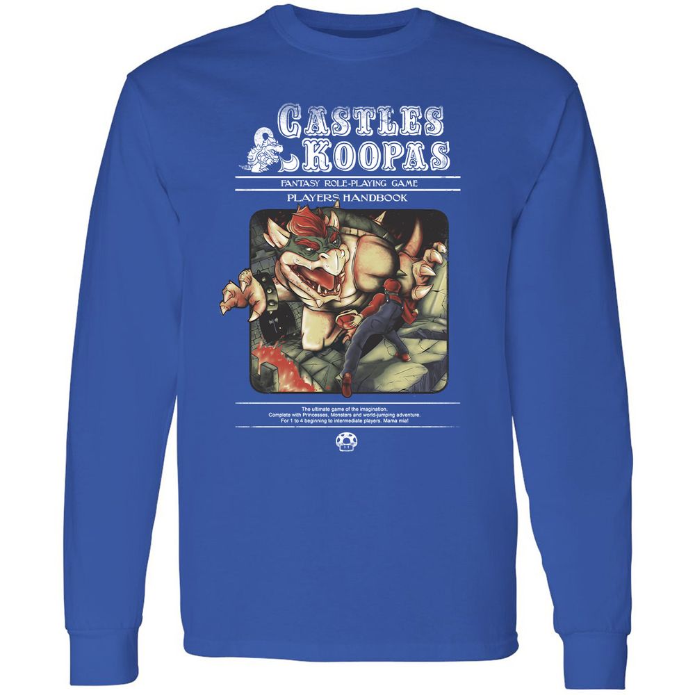 Long Sleeve T-Shirt - PXF8DTW2 - Royal - 8