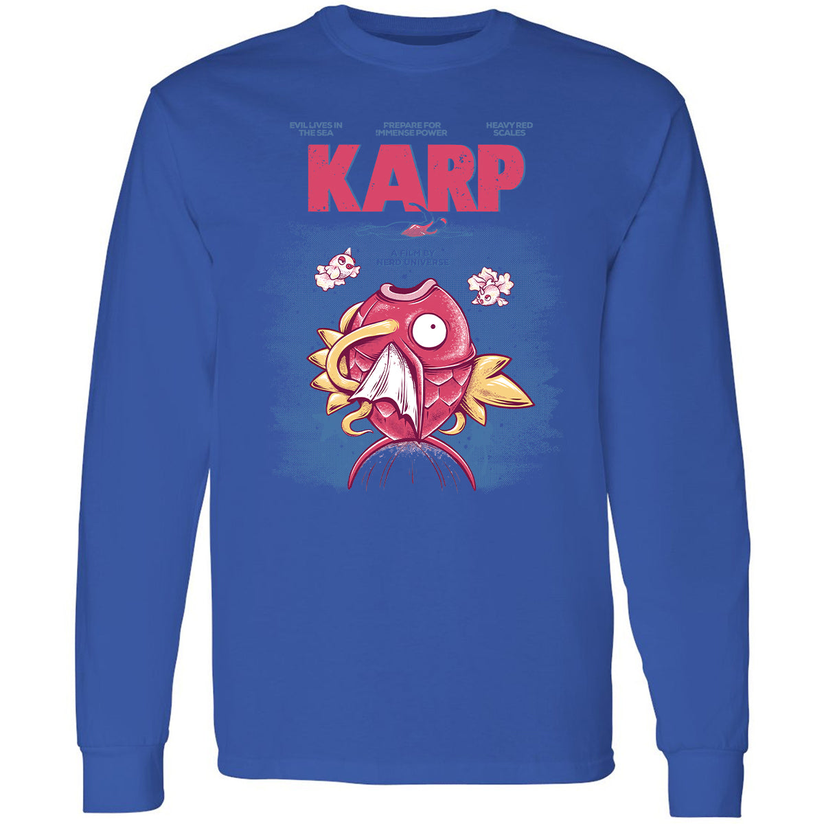 Long Sleeve T-Shirt - 9U85R1MS - Royal - 8