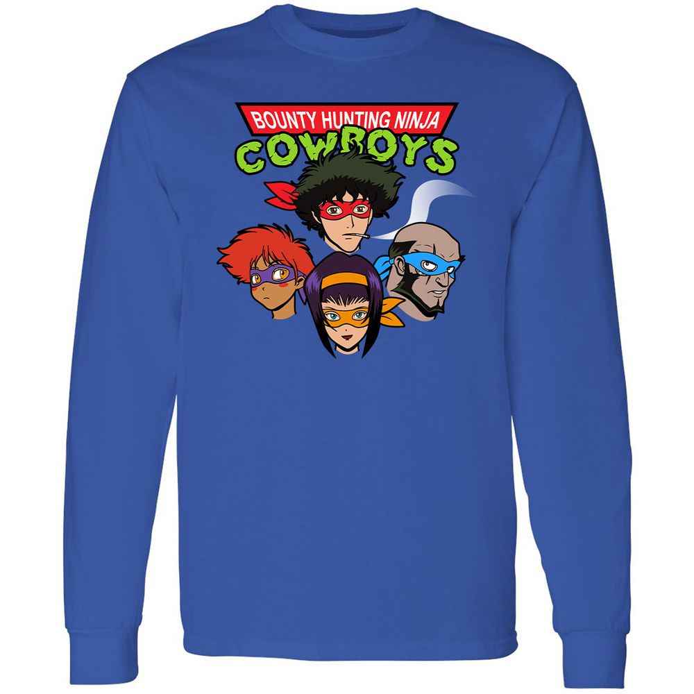 Long Sleeve T-Shirt - 62CAB1N3 - Royal - 8