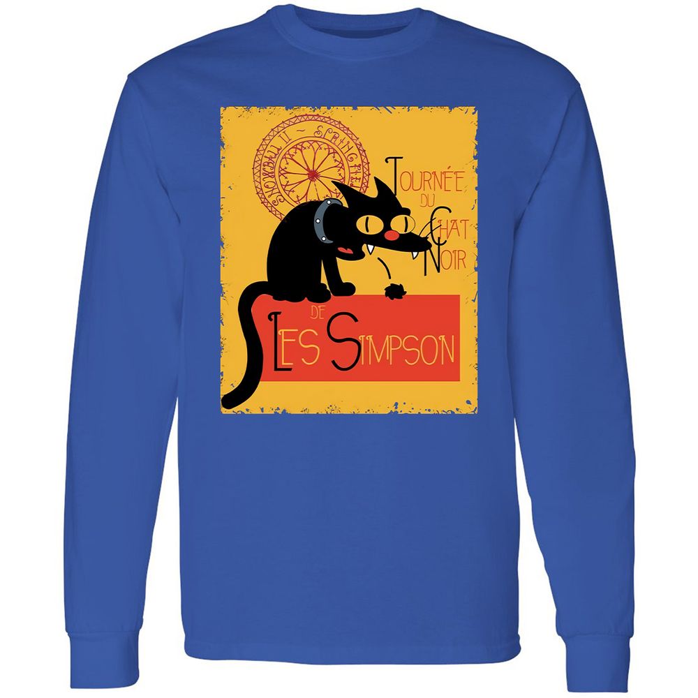 Long Sleeve T-Shirt - LVS5NMJX - Royal - 8