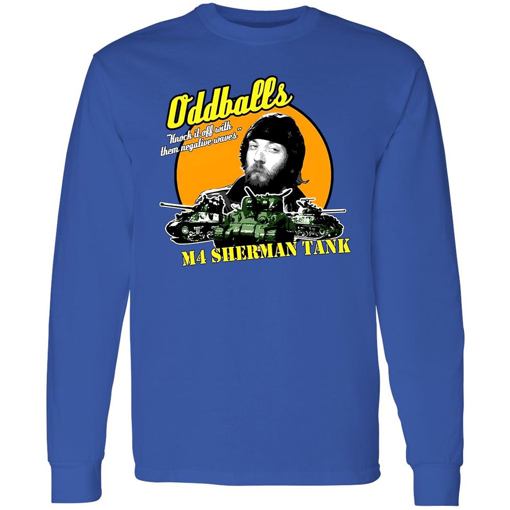 Long Sleeve T-Shirt - N61JVDHB - Royal - 8