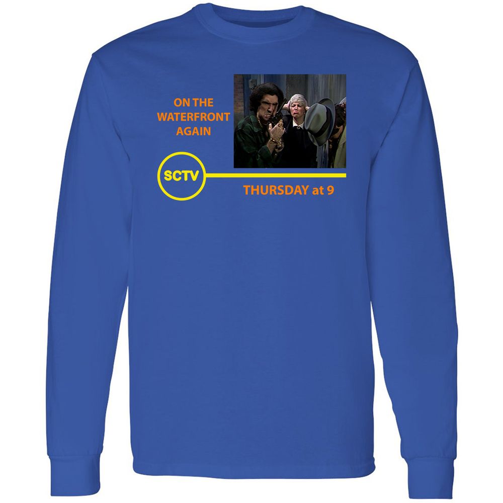 Long Sleeve T-Shirt - M4G4EWWX - Royal - 8