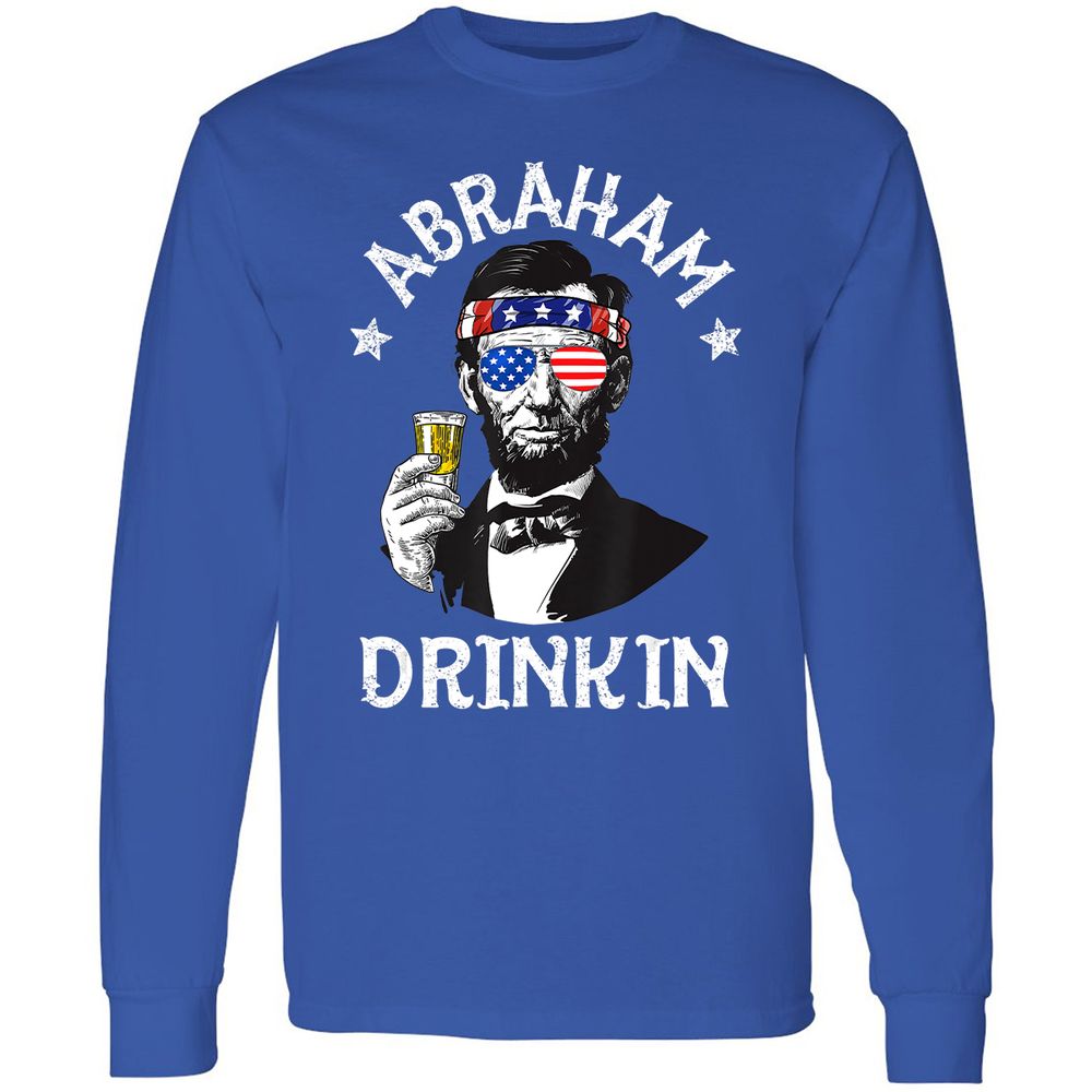 Long Sleeve T-Shirt - EX6DJVJK - Royal - 8