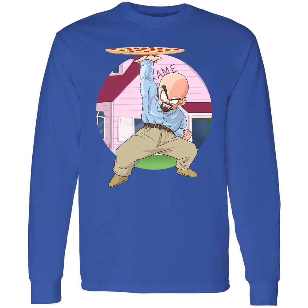 Long Sleeve T-Shirt - 1J1HAXGD - Royal - 8