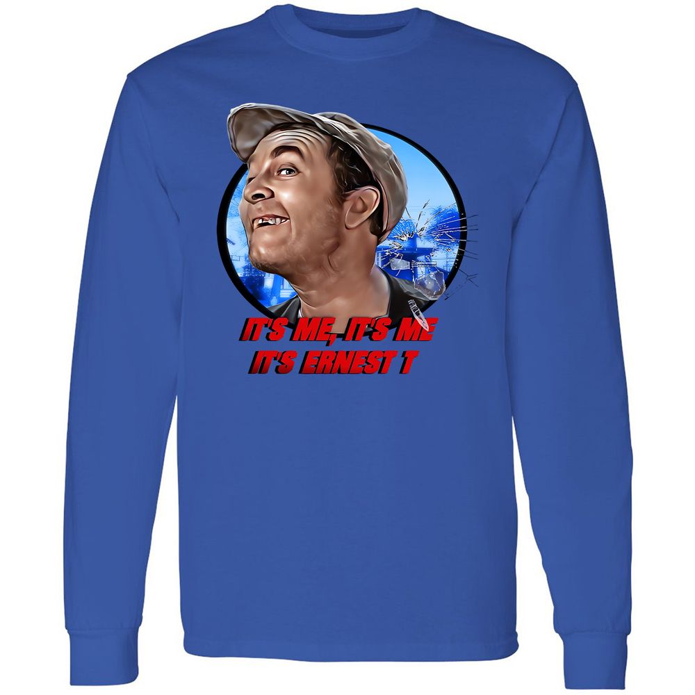 Long Sleeve T-Shirt - B1W3JKT5 - Royal - 8
