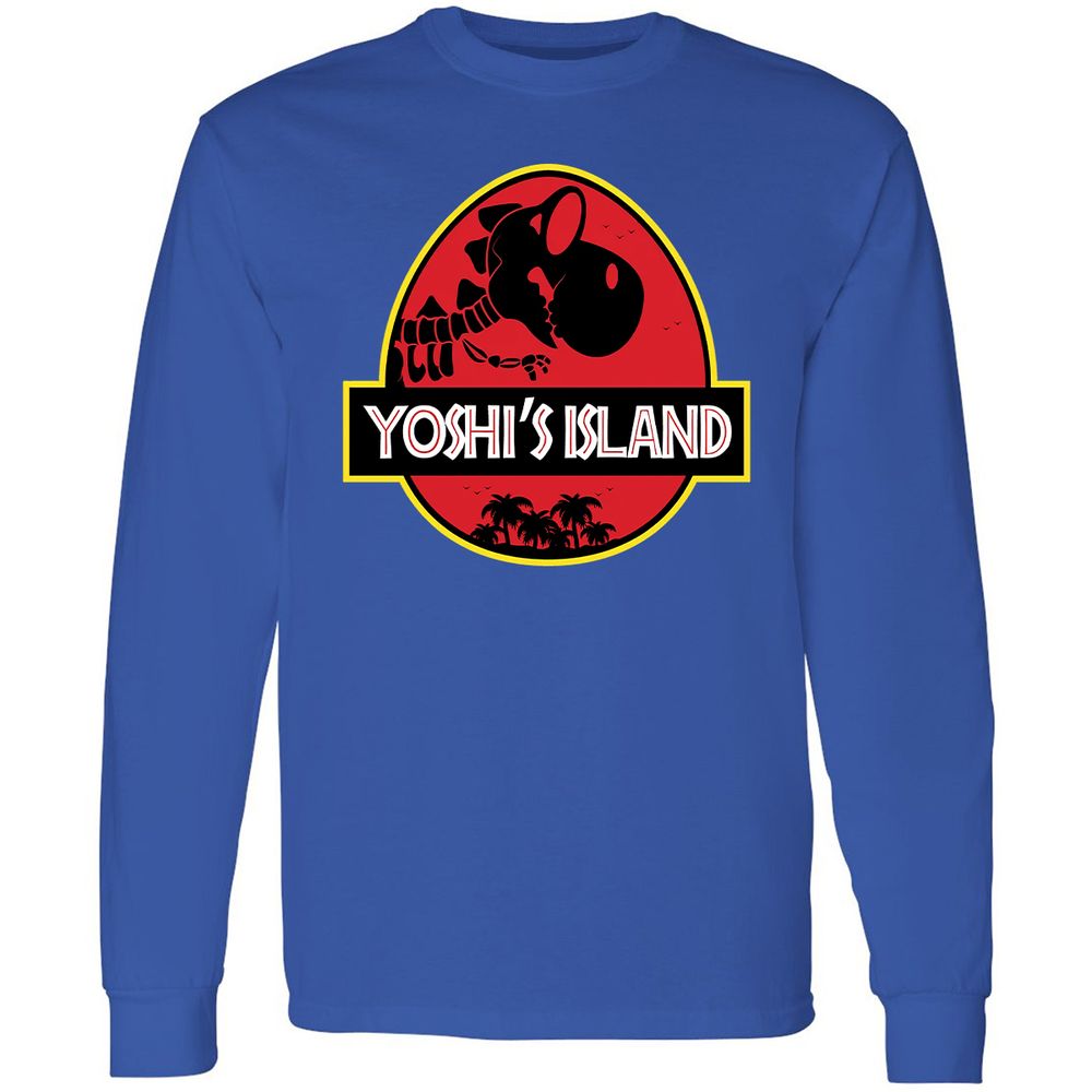 Long Sleeve T-Shirt - HDJPN6U7 - Royal - 8