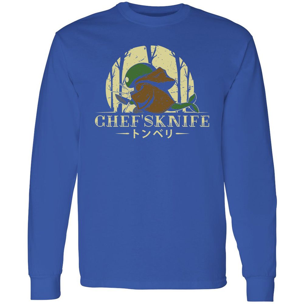Long Sleeve T-Shirt - XKT67RTD - Royal - 8