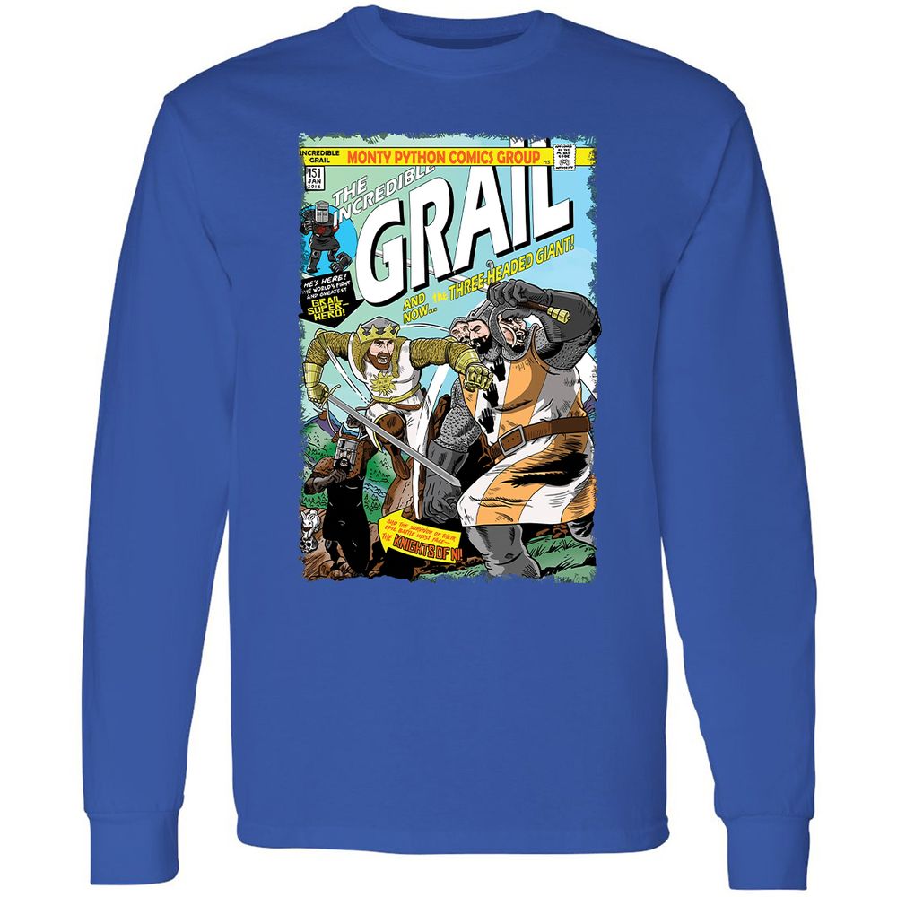 Long Sleeve T-Shirt - A6GE2PLD - Royal - 8