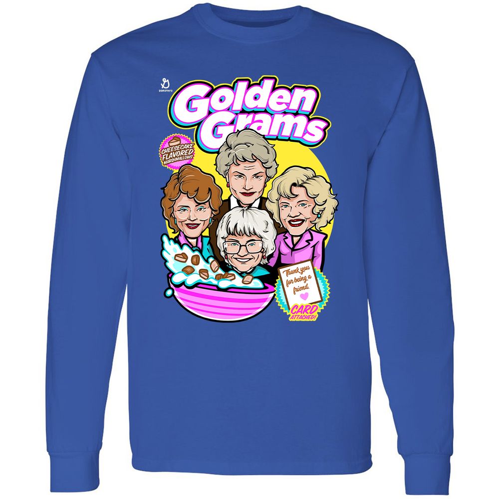 Long Sleeve T-Shirt - 1FYCLGEY - Royal - 8
