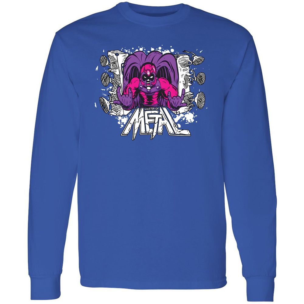 Long Sleeve T-Shirt - W8W4GX6E - Royal - 8