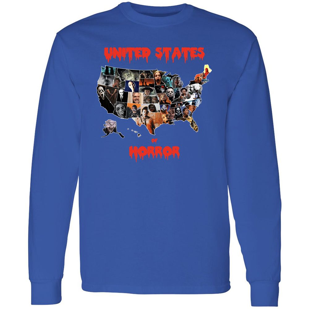 Long Sleeve T-Shirt - BXJ2BKTL - Royal - 8