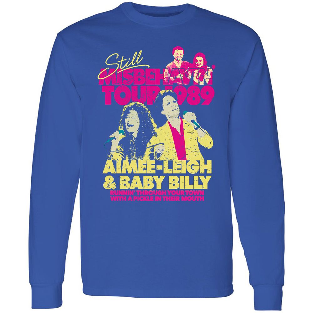 Long Sleeve T-Shirt - M15UR9HJ - Royal - 8