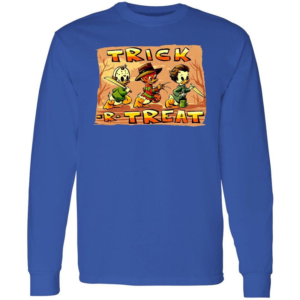 Long Sleeve T-Shirt - 72FLNZ6D - Royal - 8