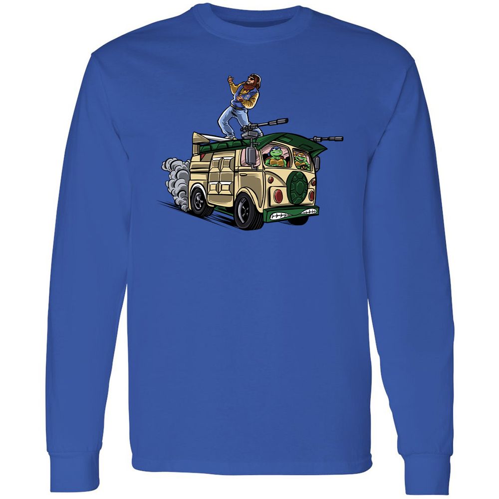 Long Sleeve T-Shirt - 46ZP7DW8 - Royal - 8