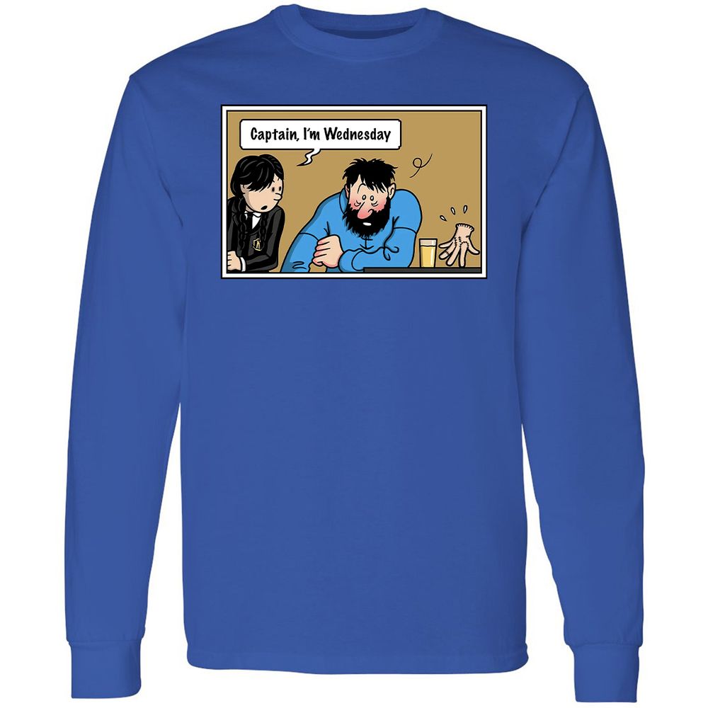 Long Sleeve T-Shirt - 5LSK1N4X - Royal - 8